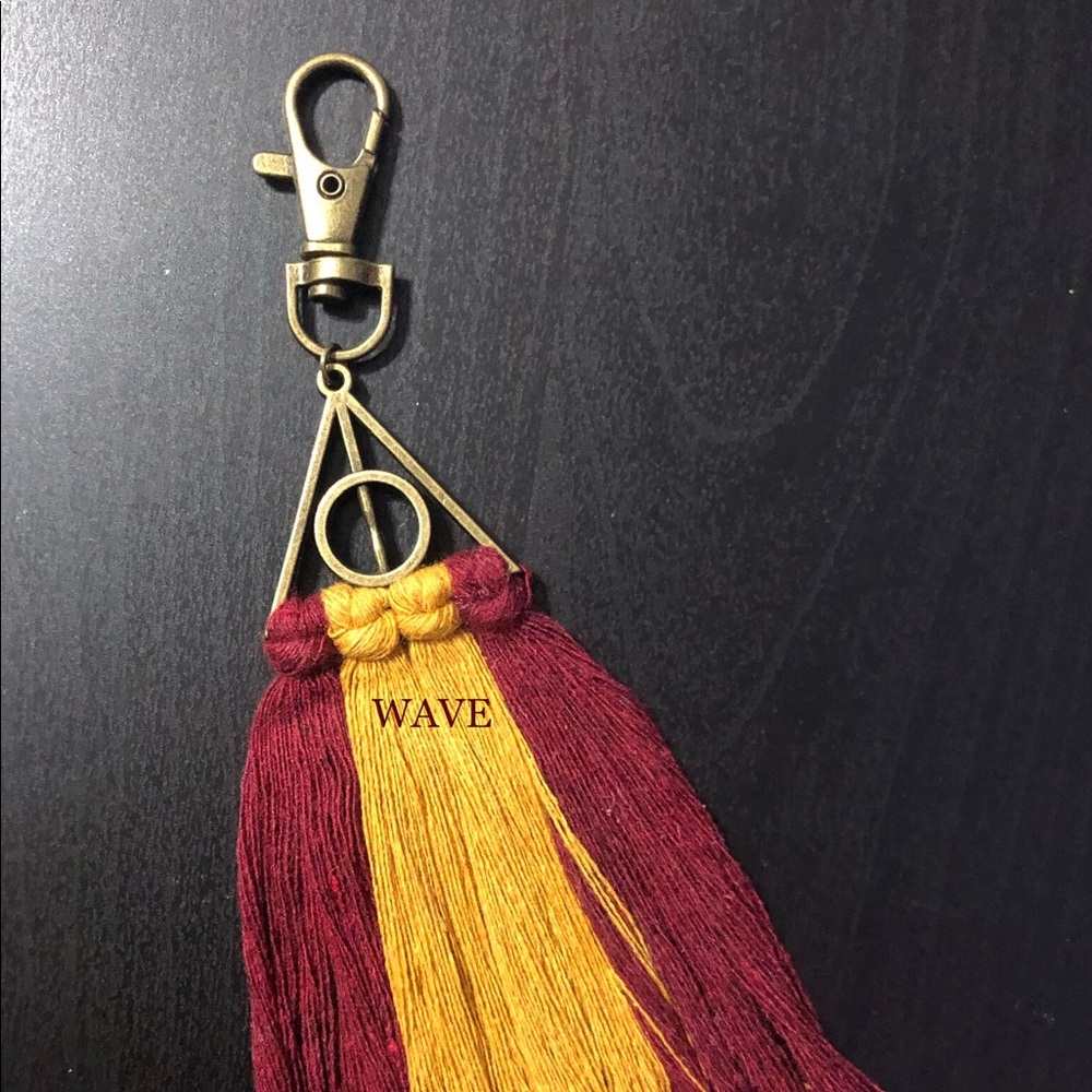 🗝✨HARRY POTTER Keyring Macrame Keychain-handmade - Picture 2 of 4